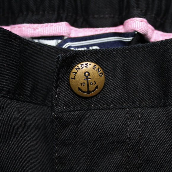 NWOT Lands' End Black Pants Kids SZ 5 - Picture 3 of 7